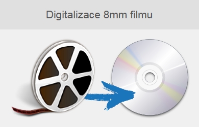 Digitalizace 8mm filmů na DVD
